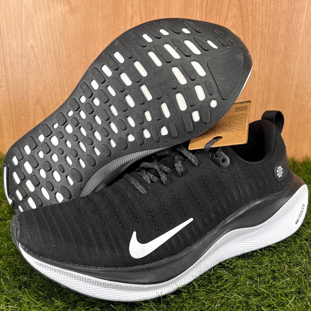 Nike ReactX Infinity Run 4 Black White Running Shoes DR2665-001 Men's Size 12